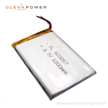 3.7V 1200mAh Li-Polymer Rechargeable Battery